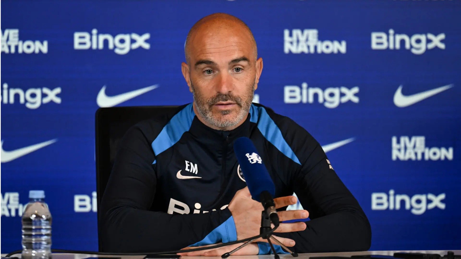 نشست خبری انزو مارسکا در چلسی