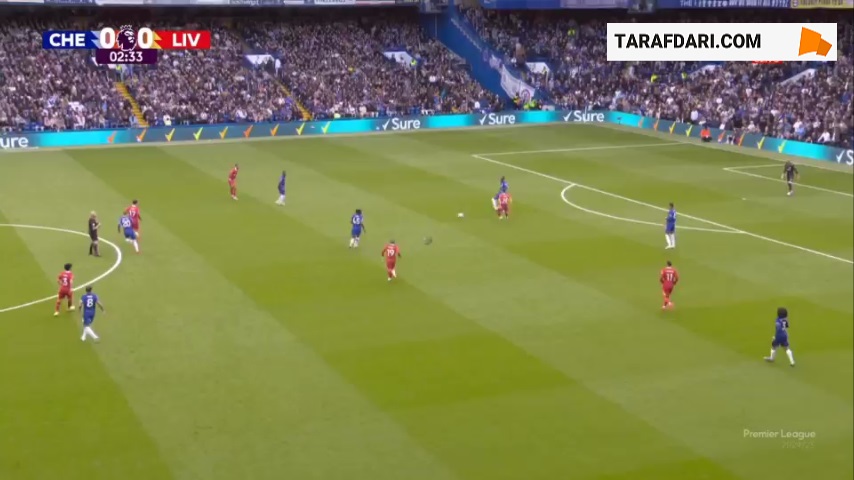 گل انزو فرناندز به لیورپول (چلسی 1-0 لیورپول)