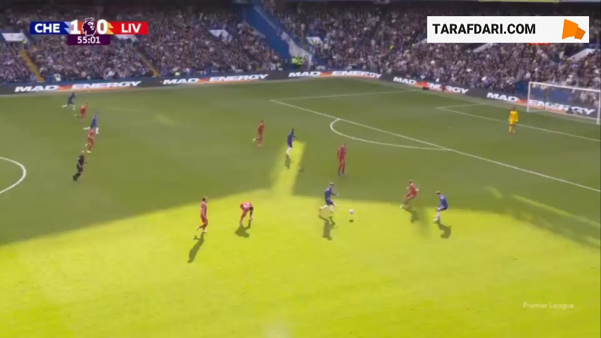 گل به خودی جرل کوانسا مقابل چلسی (چلسی 2-0 لیورپول)