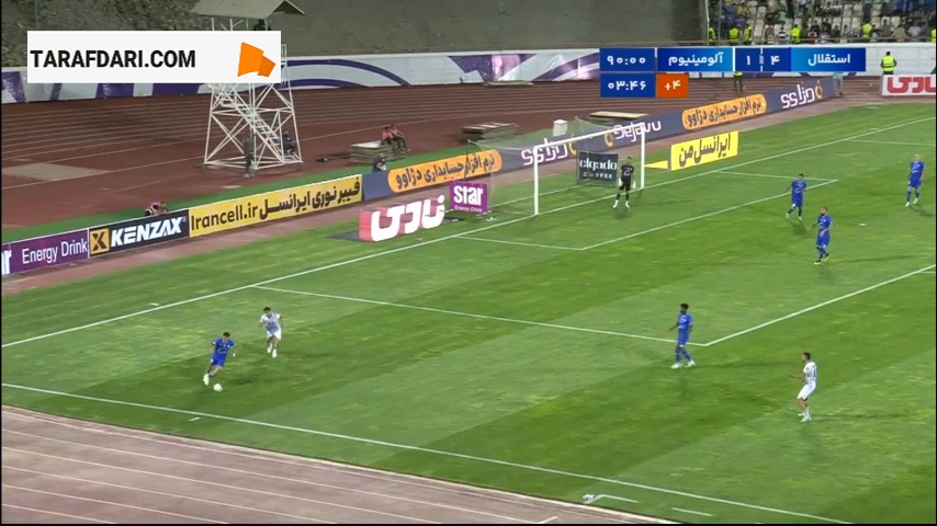 گل دوم جوئل کوجو به آلومینیوم (استقلال 5-1 آلومینیوم اراک)