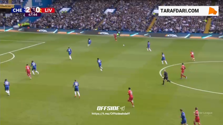 فرصت‌سوزی عجیب داروین نونیز مقابل دروازه چلسی (چلسی 2-0 لیورپول)