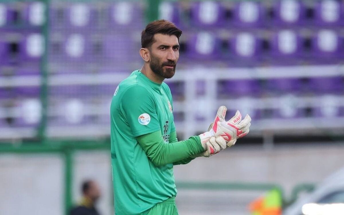 علیرضا بیرانوند - پرسپولیس - تراکتور - لیگ برتر فوتبال ایران