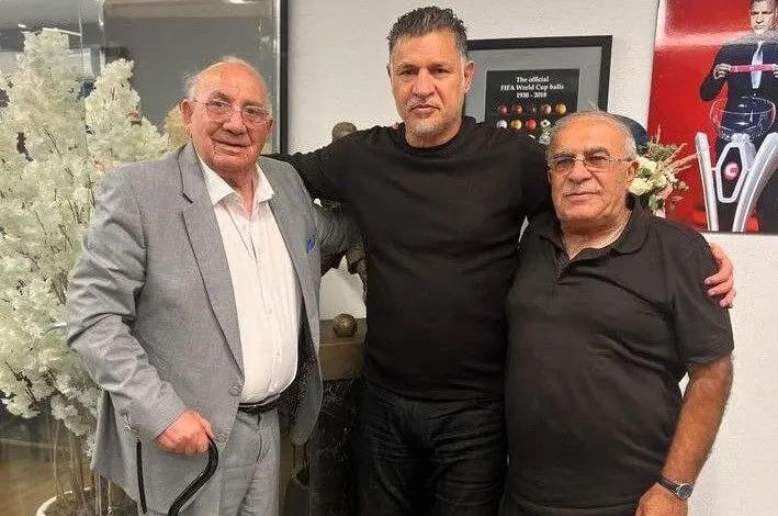علی دایی - حسن روشن - پیشکسوت فوتبال ایران - پرسپولیس - استقلال