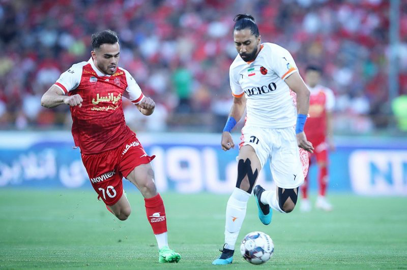 پرسپولیس - لیگ برتر فوتبال ایران - مس رفسنجان