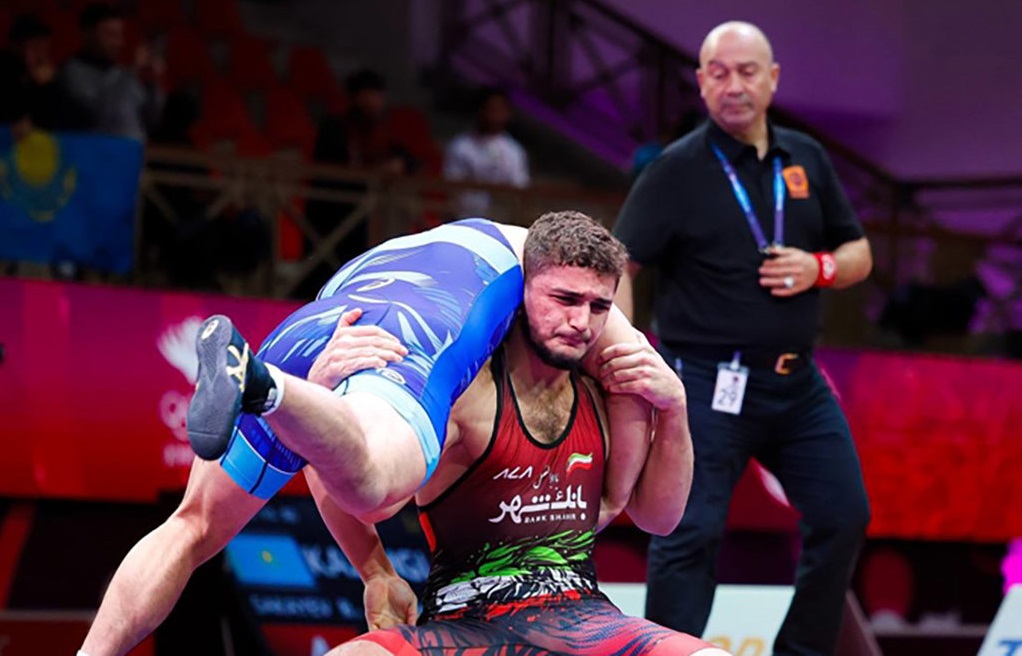 ابوالفضل رحمانی عضو تیم ملی کشتی ایران