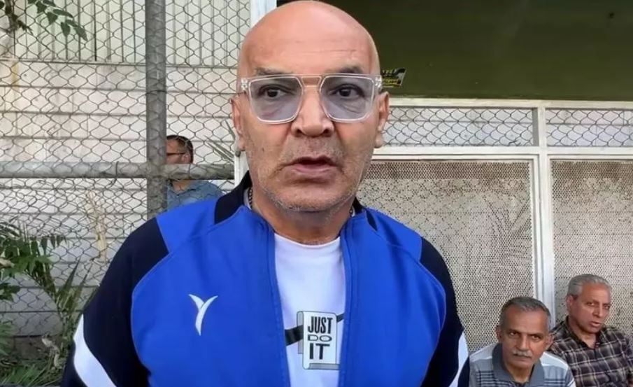  رضا رجبی، بازیکن سابق تیم فوتبال استقلال تهران