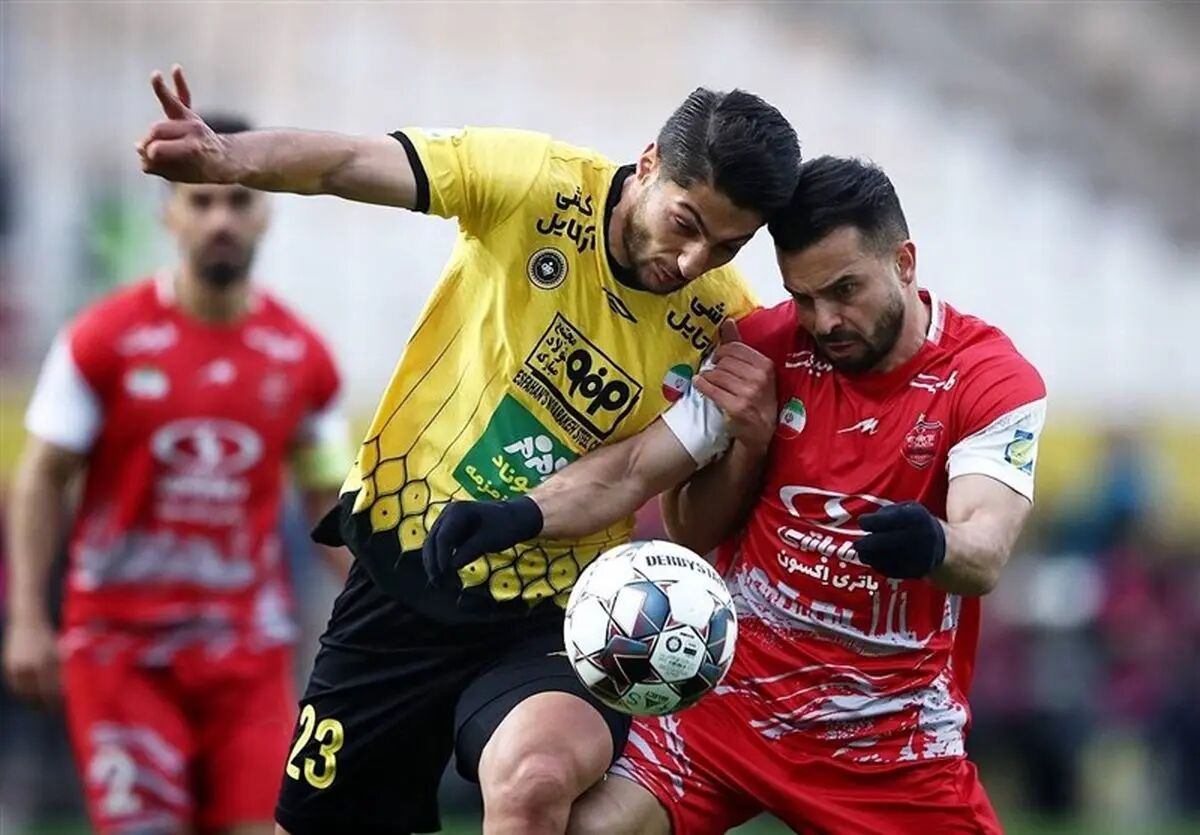 سروش رفیعی در دیدار پرسپولیس و سپاهان