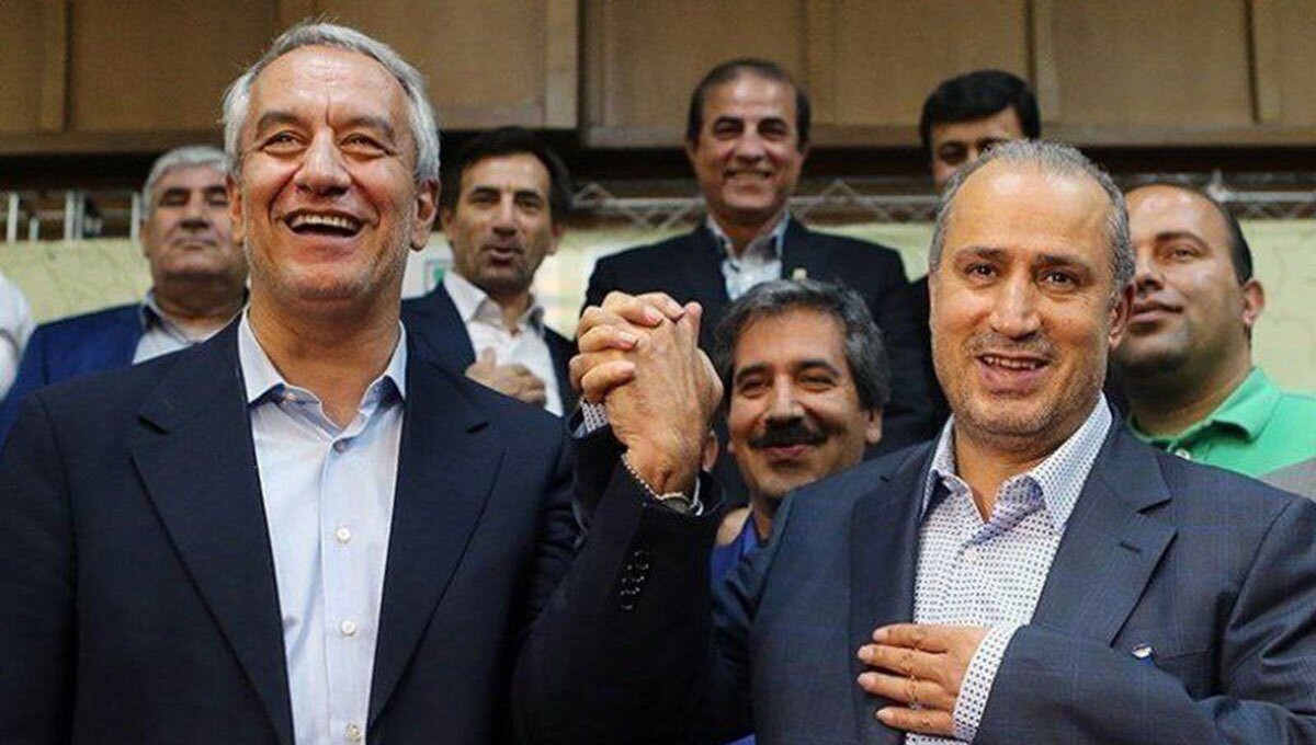 مهدی تاج علی کفاشیان رئیس فدراسیون فوتبال ایران
