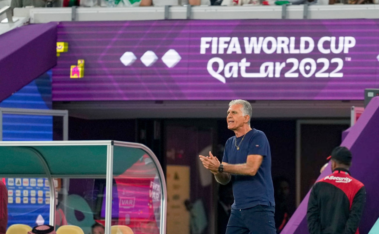 کارلوس کیروش در جام جهانی 2022 قطر