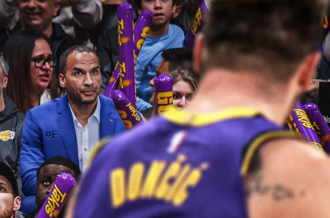 بسکتبال NBA - نیکو هریسن - لوکا دانچیچ - لس آنجلس لیکرز
