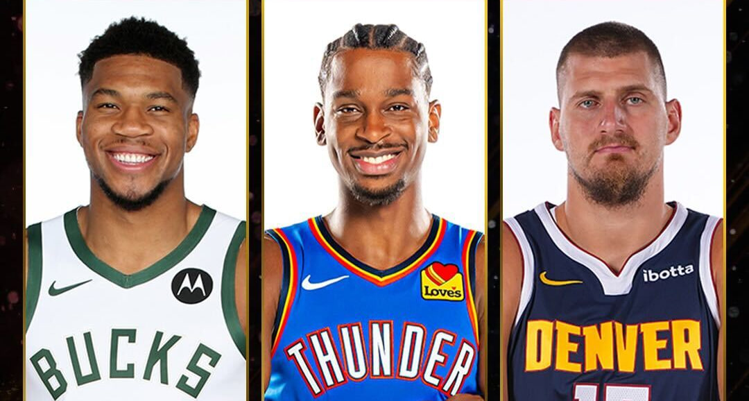 بسکتبال NBA | رونمایی از نامزدهای جوایز فردی فصل 25-2024 - نیکولا یوکیچ - یانیس آنتتوکومپو - شی گیلجس الکساندر