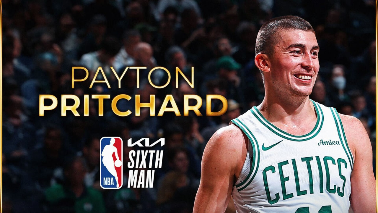 بسکتبال NBA - پیتن پریچرد - برنده جایزه بازیکن ششم سال- باستن سلتیکس