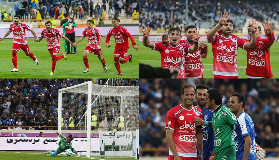 مهدی طارمی، فرشاد احمدزاده، مهدی رحمتی، محسن بنگر و علی علیپور - پرسپولیس و استقلال 1395