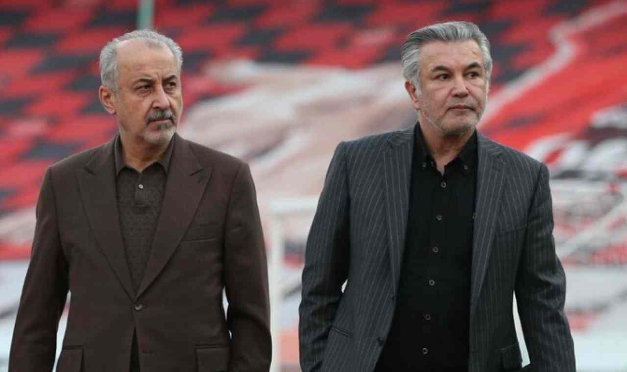 حمید استیلی- رضا درویش- پرسپولیس