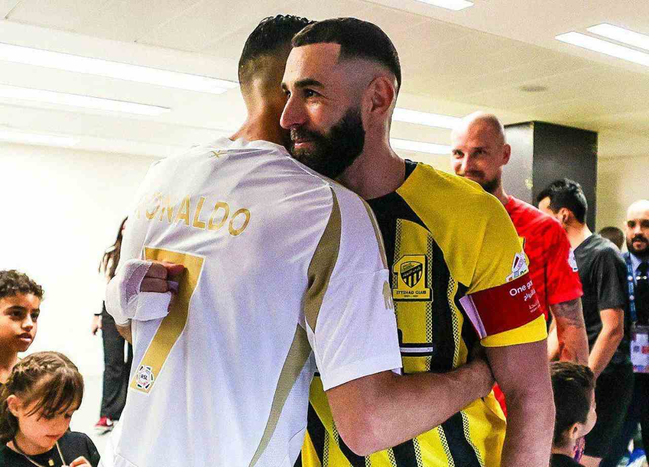 کریم بنزما - کریستیانو رونالدو- النصر- الاتحاد