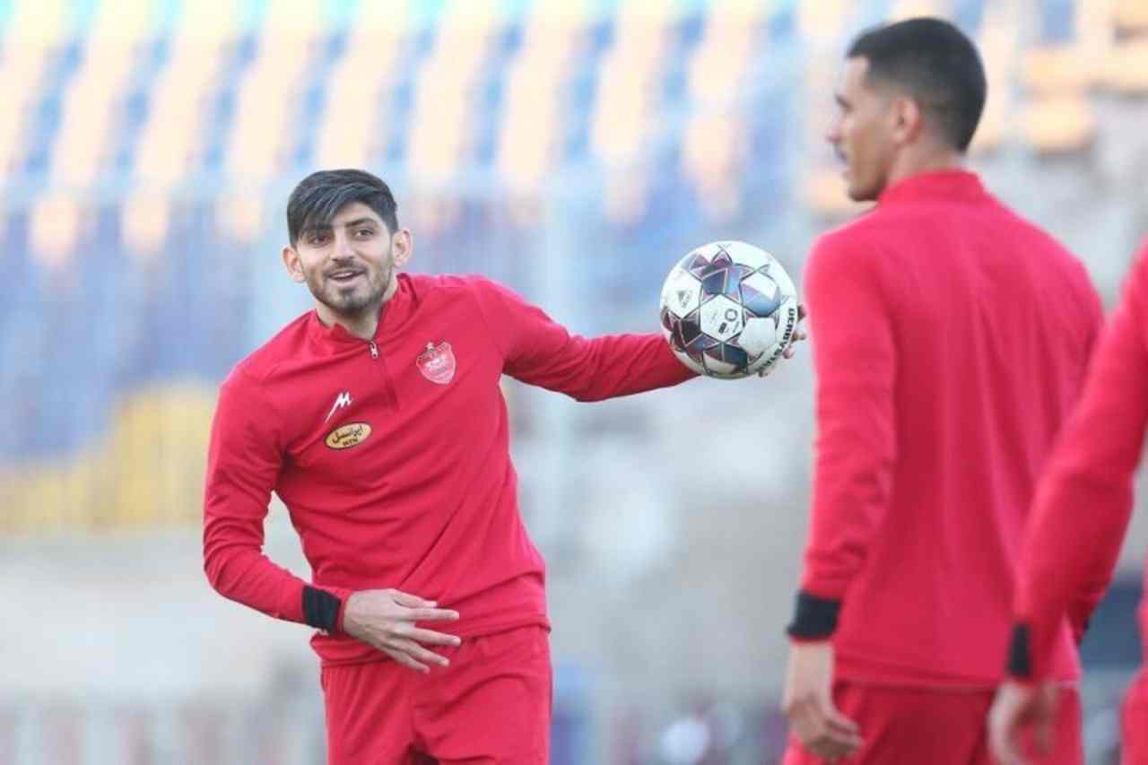 مهدی ترابی- پرسپولیس- تمرین پرسپولیس