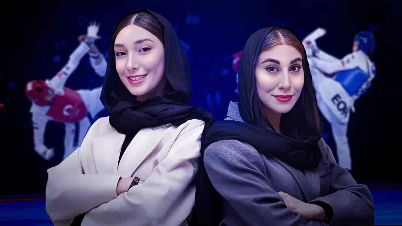 ناهید کیانی- مبینا نعمت زاده- تکواندو- تیم ملی تکواندو زنان- ورزشکاران زن ایرانی