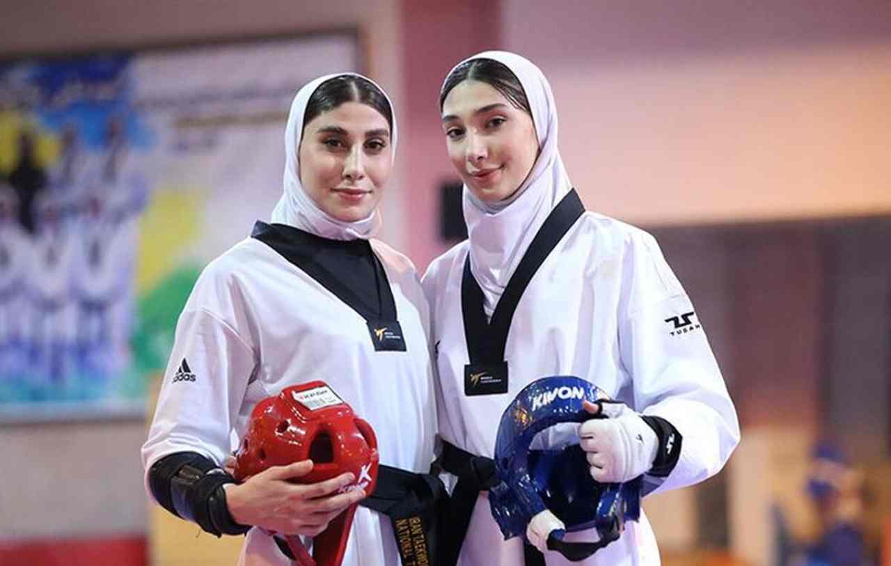 ناهید کیانی- مبینا نعمت زاده- تکواندو زنان