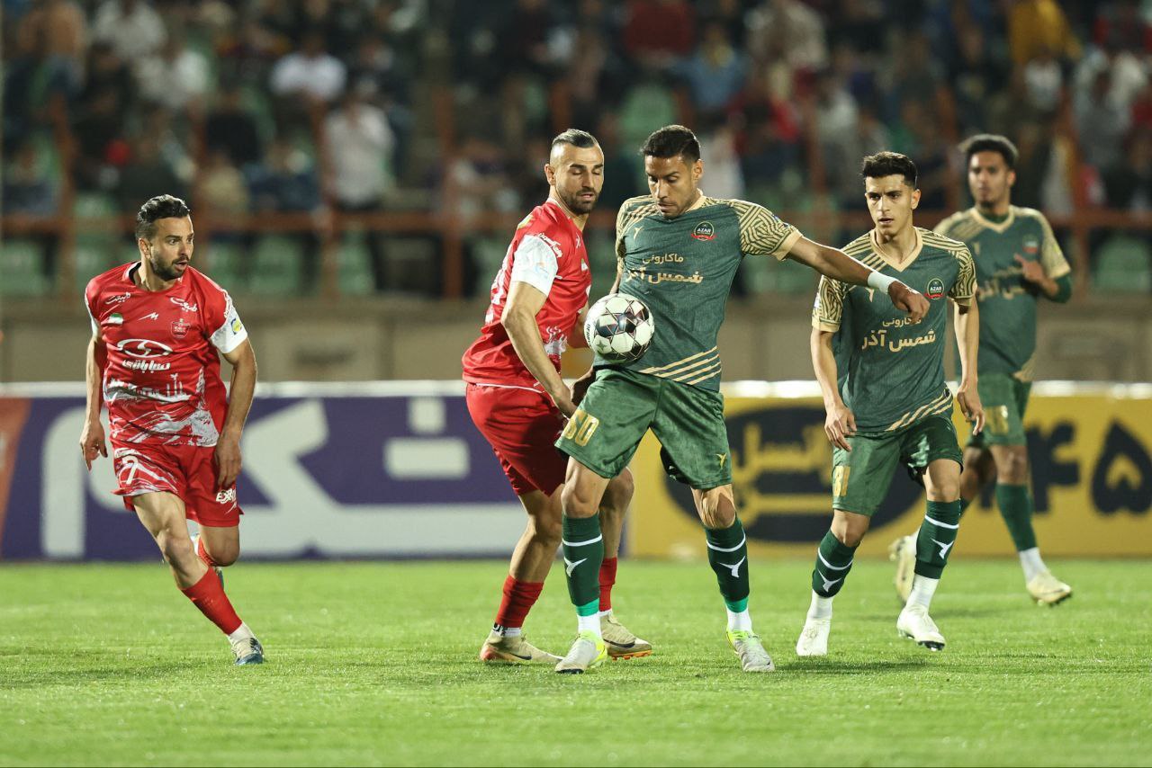 پرسپولیس- شمس آذر- لیگ برتر ایران