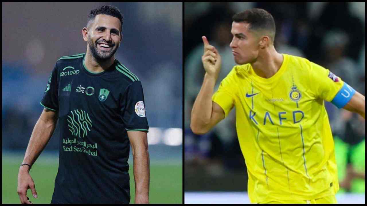 کریستیانو رونالدو- ریاض محرز- النصر عربستان- الاهلی عربستان