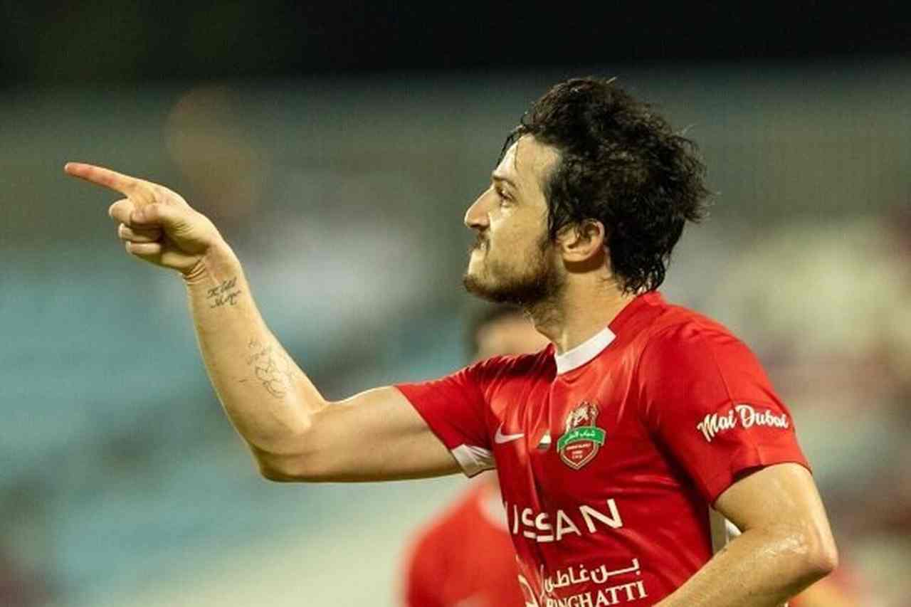 سردار آزمون- شباب الاهلی امارات