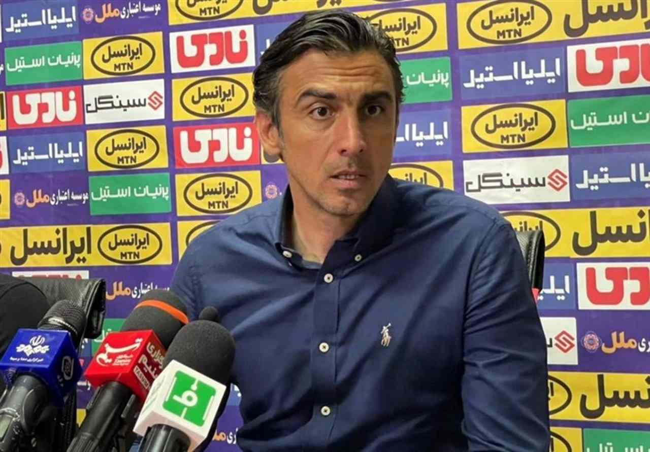 سیدمهدی رحمتی- نشست خبری- لیگ برتر ایران