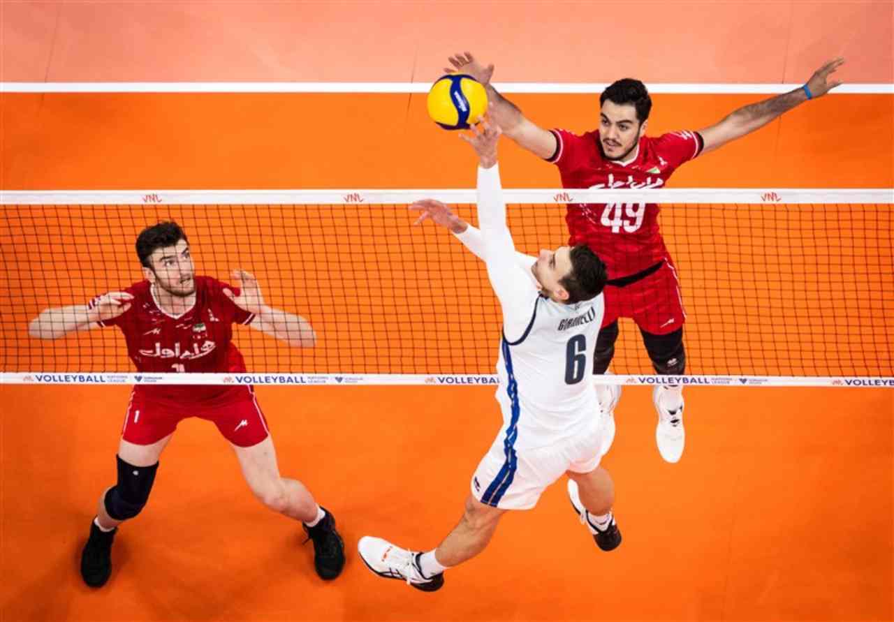 تیم ملی والیبال ایران - ایتالیا- لیگ ملت های والیبال 2025