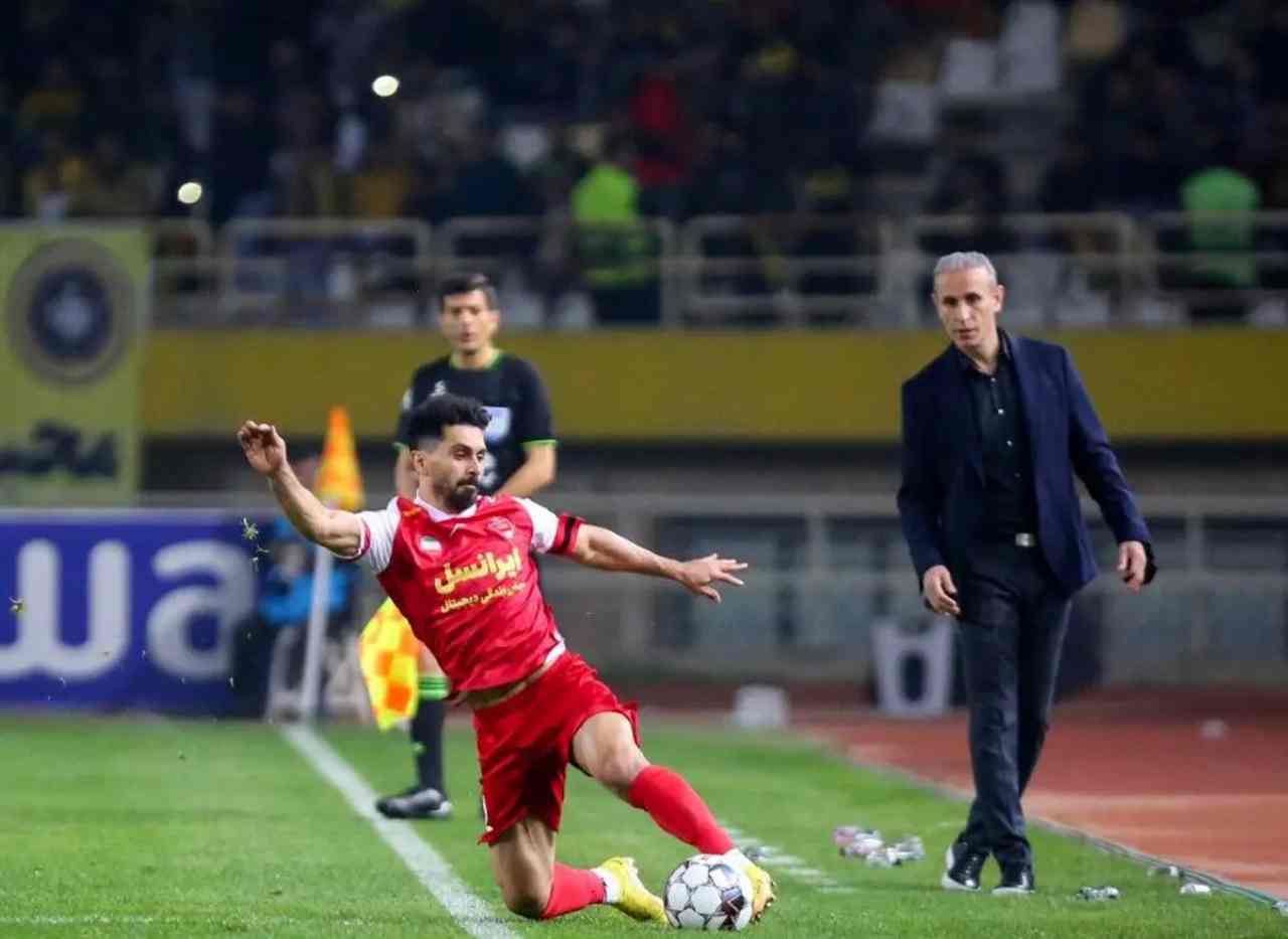 یحیی گل محمدی امید عالیشاه- پرسپولیس- لیگ برتر ایران