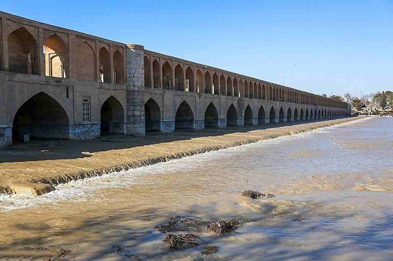 رودخانه زاینده رود- اصفهان