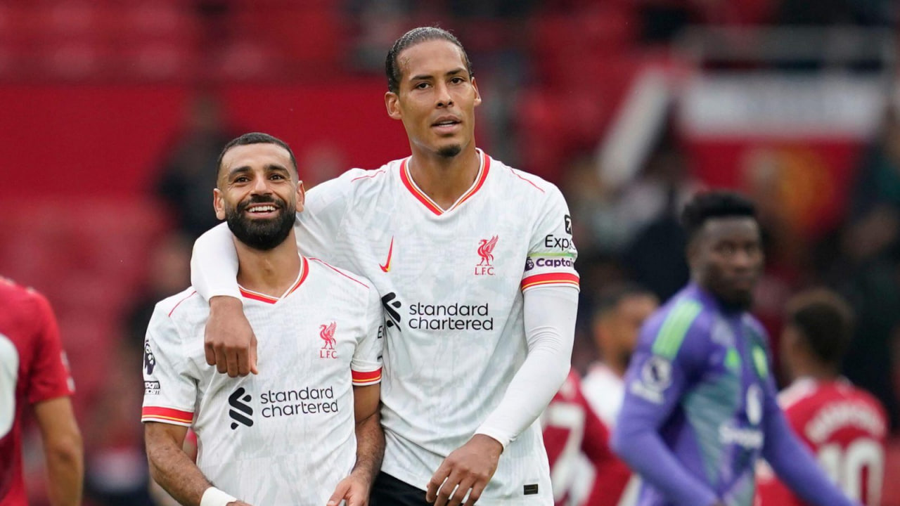 محمد صلاح - ویرجیل فن دایک - لیورپول - لیگ برتر انگلیس