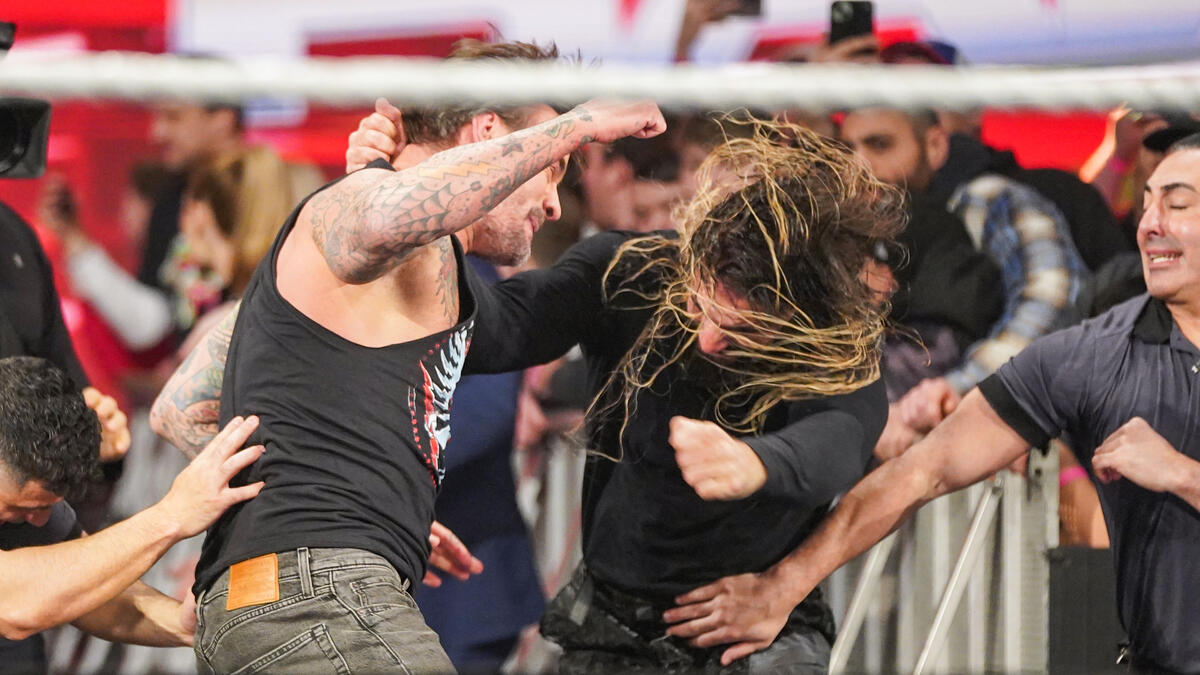 ستارگان کشتی کج و WWE در شوی راو