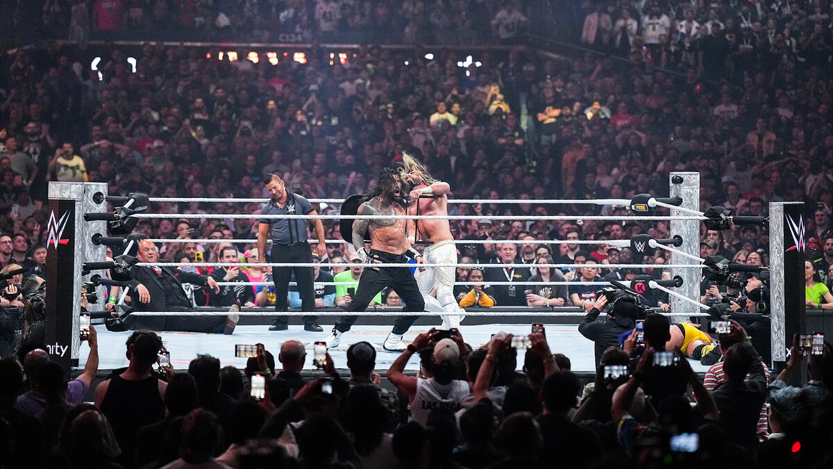 مین ایونت شب اول رویداد کشتی کج رسلمنیا 41 از WWE