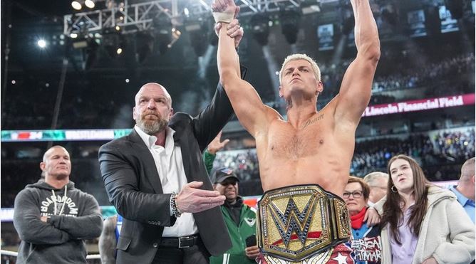 ستارگان کشتی کج در رسلمنیای 40 WWE