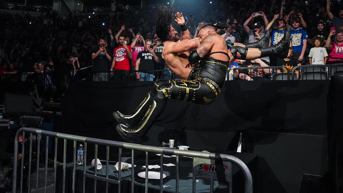 درو مک اینتایر و دمین پریست، ستارگان کشتی کج در رویداد بکلش 2025 WWE