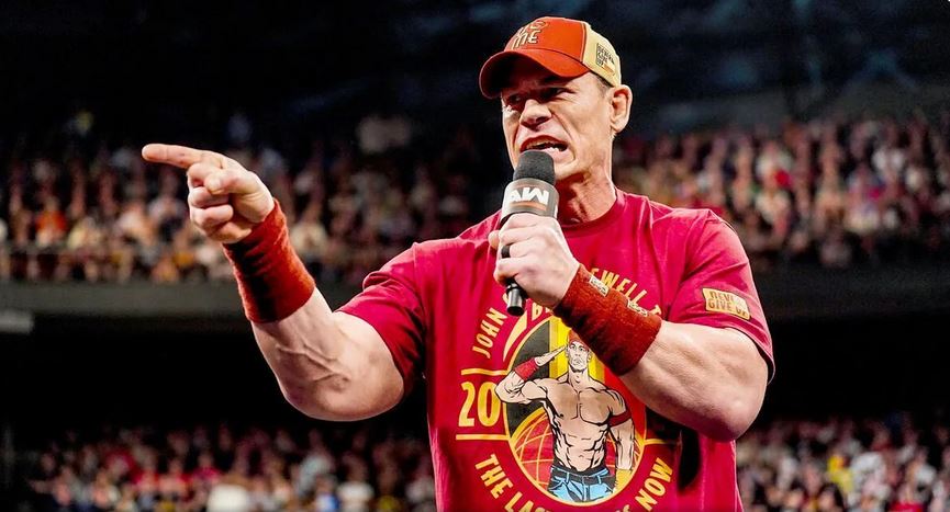جان سینا، ستاره کشتی کج WWE و هالیوود در شوی ماندی نایت راو