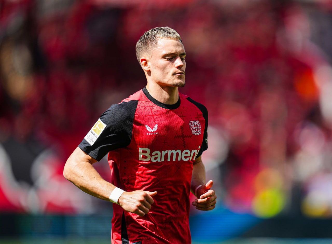 فلوریان ویرتس در بازی بایرلورکوزن و دورتموند در بوندسلیگا؛ فصل 25-2024