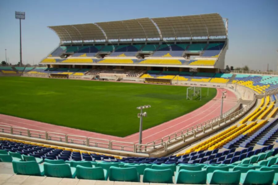 عکس از ورزشگاه شهید کاظمی محل تمرین پرسپولیس