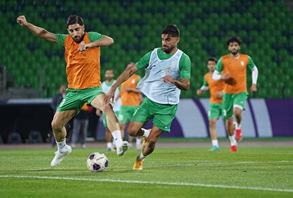 عکس از تمرین ایران