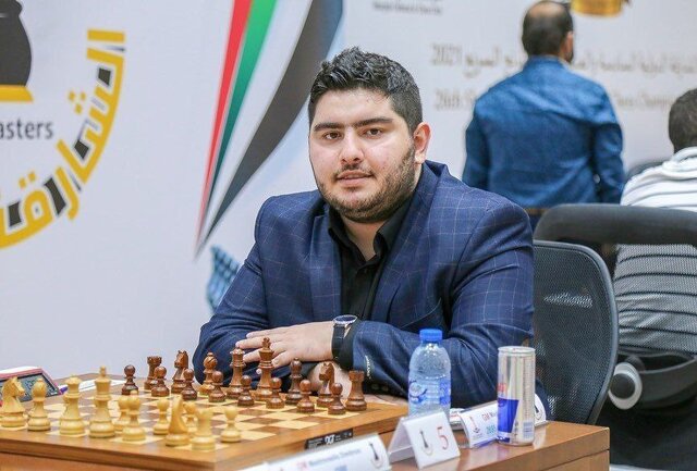 عکس از پرهام مقصودلو استاد بزرگ شطرنج ایران