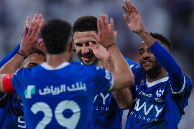 عکس از بازی الهلال عربستان و الخلیج عربستان