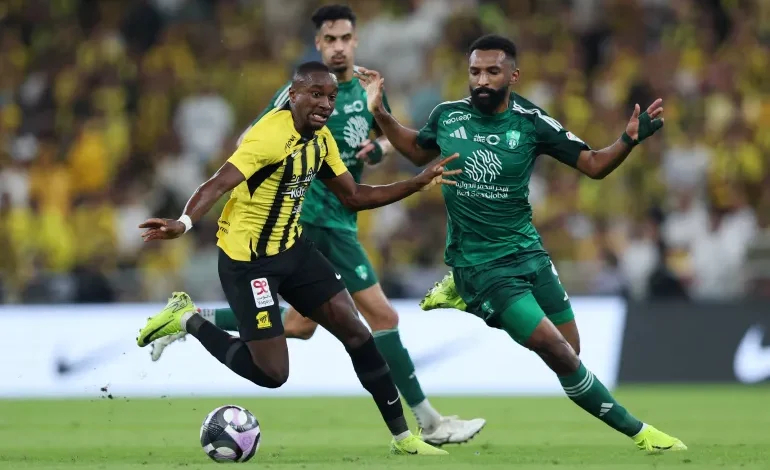 عکس از بازی الاهلی و الاتحاد عربستان