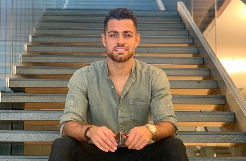عکس از مرتضی پورعلی گنجی مدافع پرسپولیس 