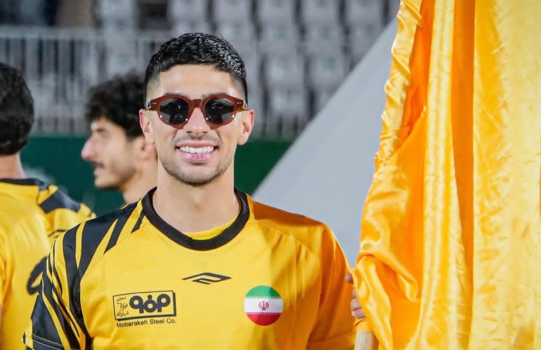 عکس از مهدی لیموچی وینگر سپاهان