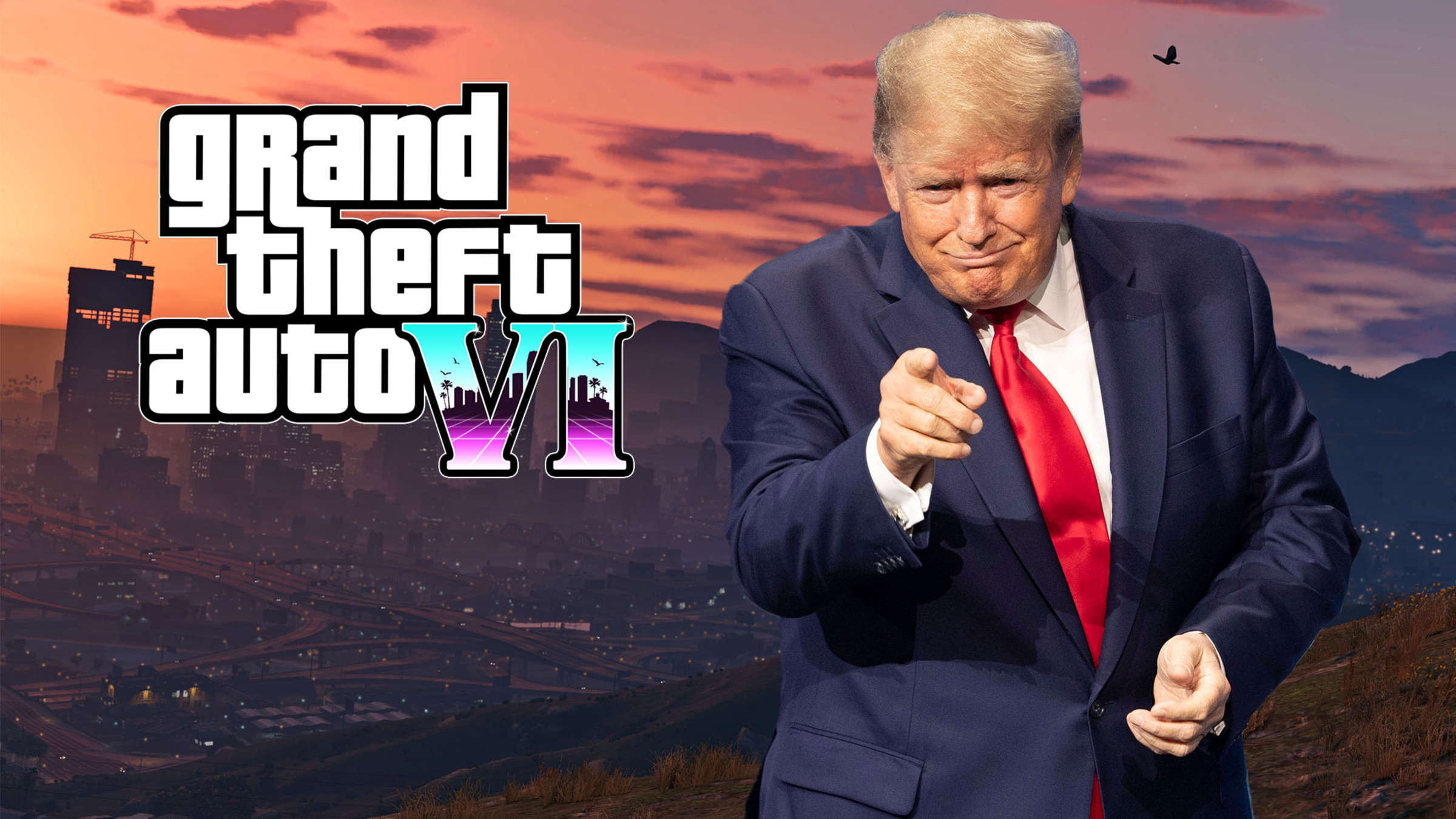 دونالد ترامپ در بازی GTA 6