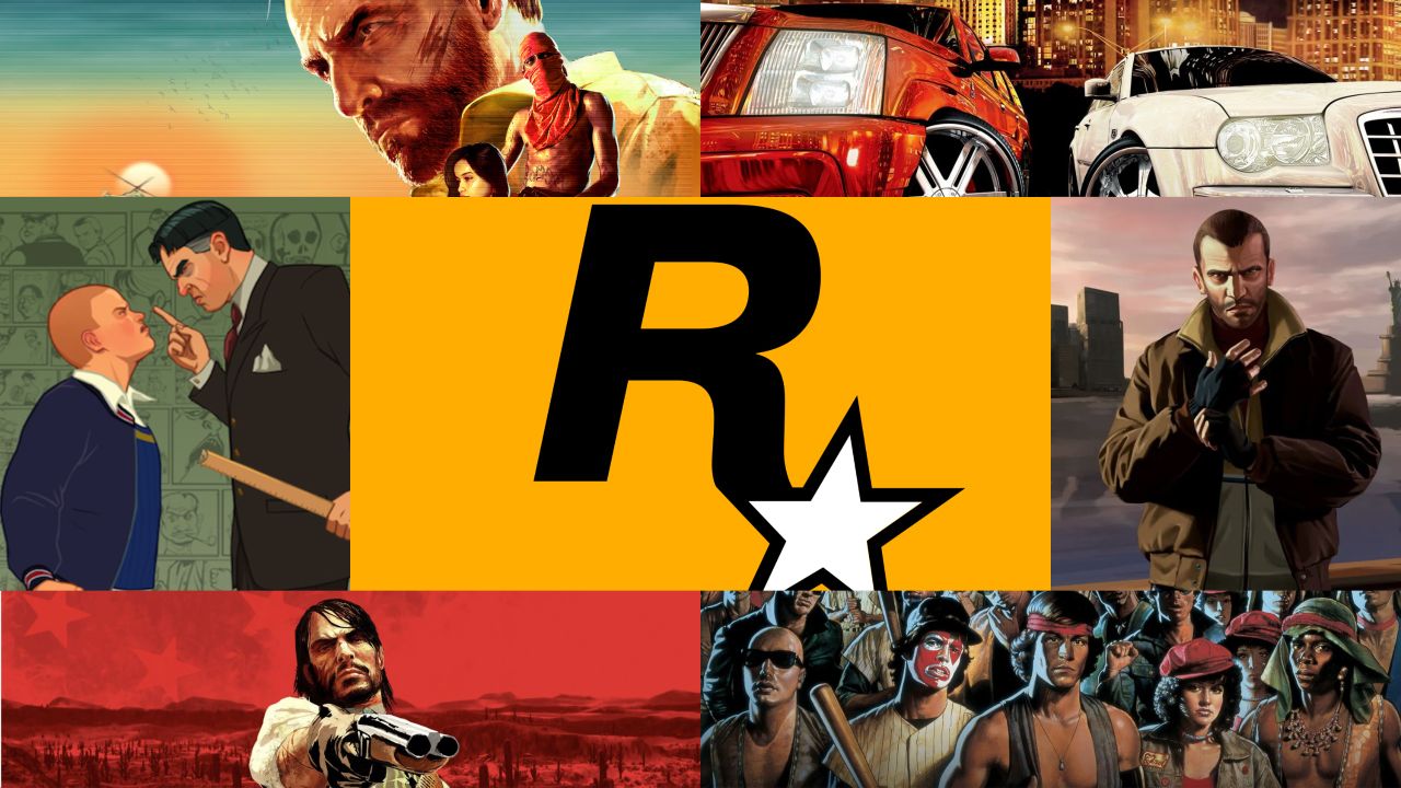 لوگوی راکستار؛ سازنده بازی GTA 6؛ گیم