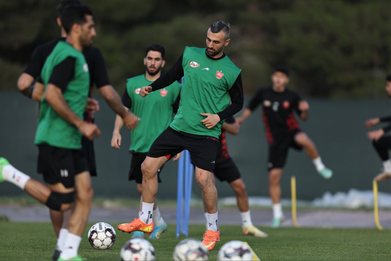 سردار دورسون-تمرین پرسپولیس