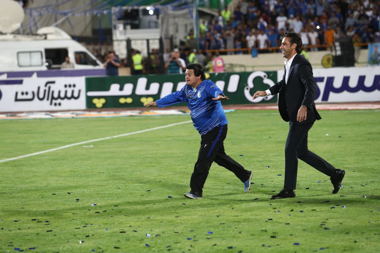 فرهاد مجیدی-جشن قهرمانی استقلال در لیگ برتر