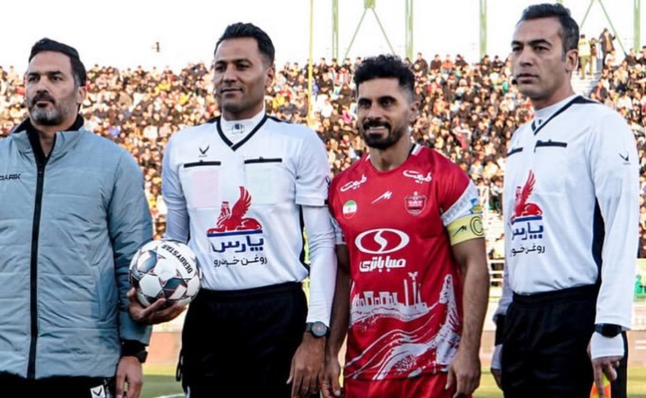 وحید زمانی-امید عالیشاه-پرسپولیس مقابل ذوب آهن-ورززشگاه فولادشهر