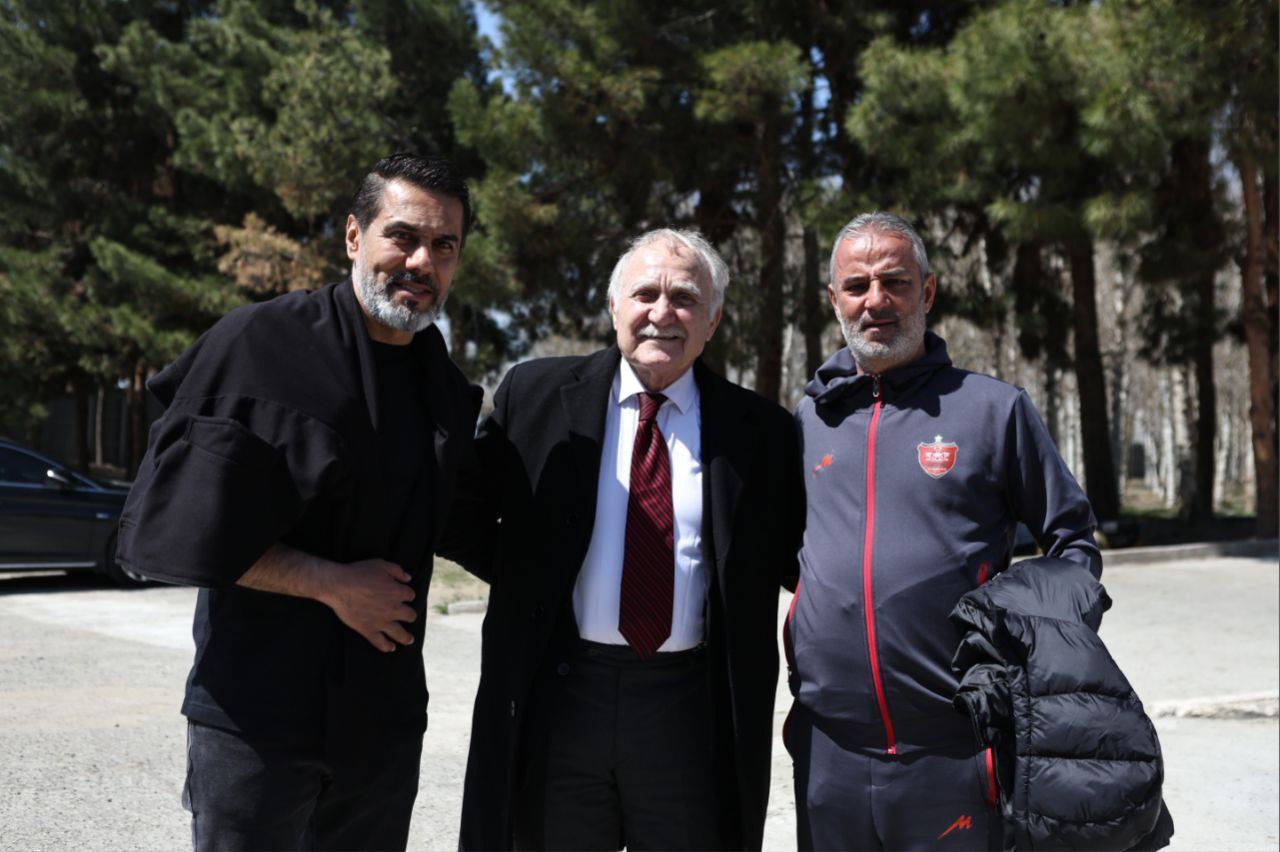حسین کلانی-افشین پیروانی-اسماعیل کارتال-تمرین پرسپولیس