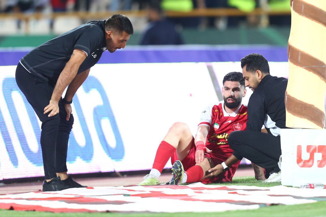 یاسین سلمانی-پرسپولیس تهران-ورزشگاه آزادی